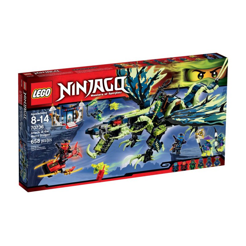 Lego Ninjago. Атака Дракона Морро  